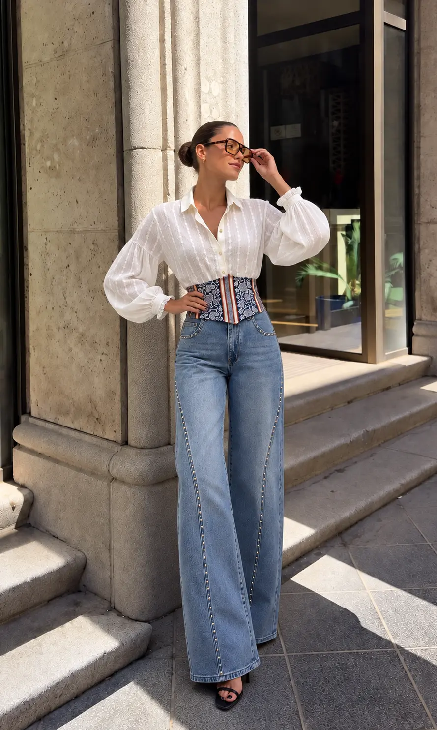 Elegância solar junto à montra.webp