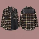 Casaco xadrez oversized, frente e costas.webp