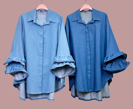 [85454-azul] CAMISAS-85454
