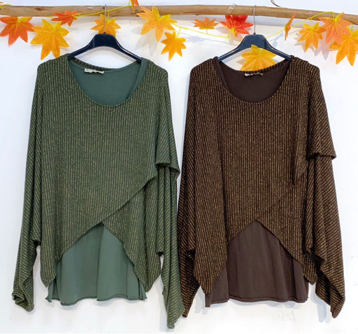 [82357RJ] BLUSAS-82357RJ